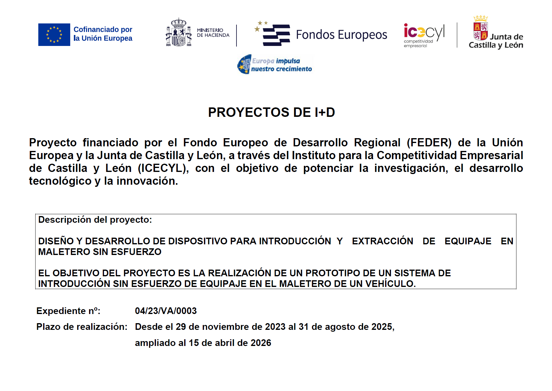 Cartel Europa Impulsa 2023